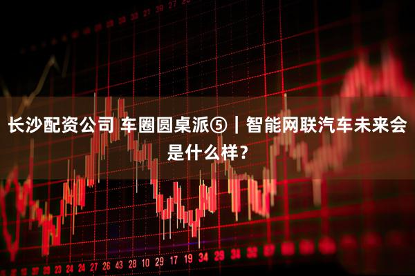 长沙配资公司 车圈圆桌派⑤｜智能网联汽车未来会是什么样？